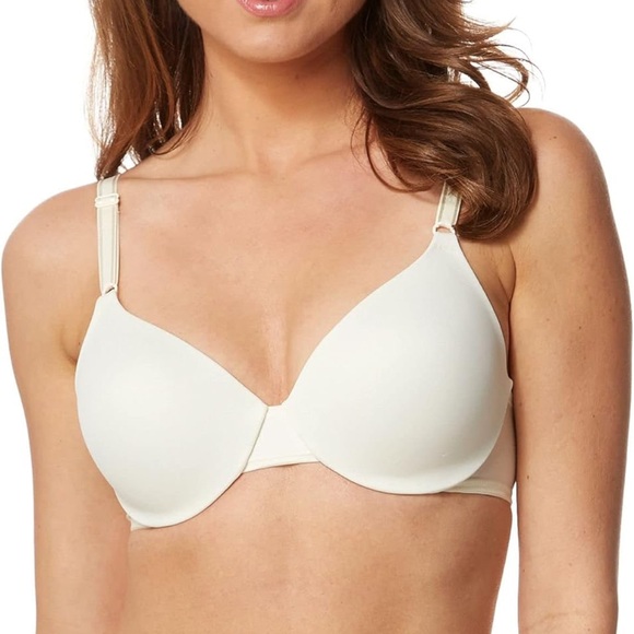 Warner's Other - Warners This Is Not A Bra 34B T Shirt Bra Lightly Lined Underwire White